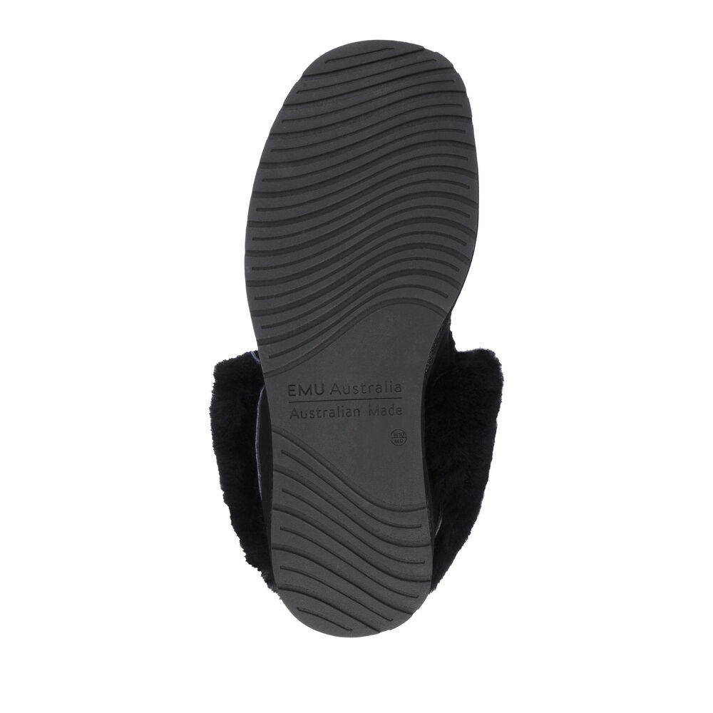 Emu Platinum Murray Hausschuhe Herren Schwarz Deutschland CTL968035