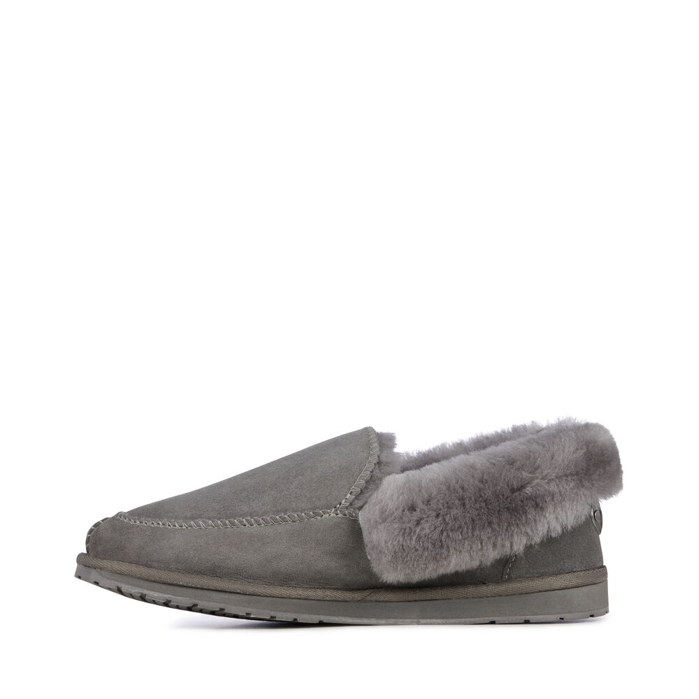 Emu Platinum Murray Hausschuhe Herren Tiefesgrau Deutschland BKM356874