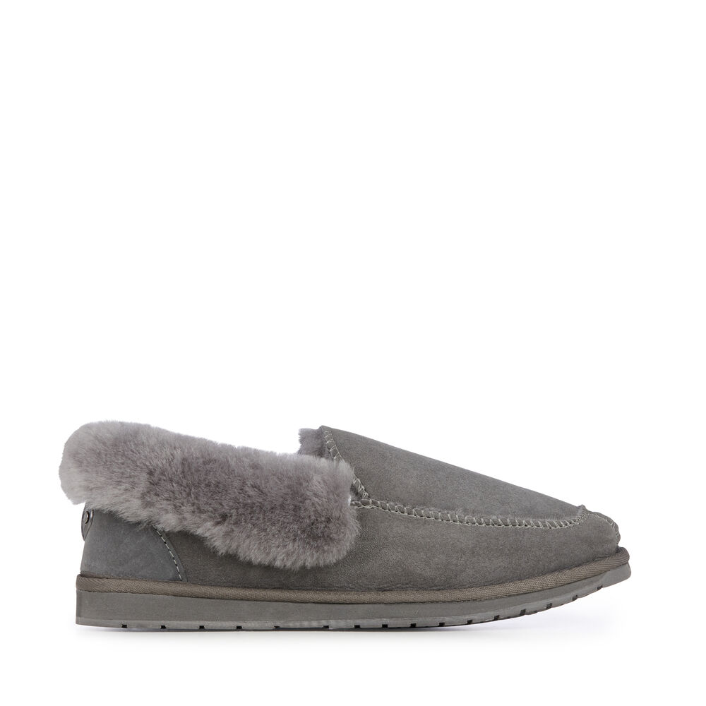 Emu Platinum Murray Hausschuhe Herren Tiefesgrau Deutschland BKM356874