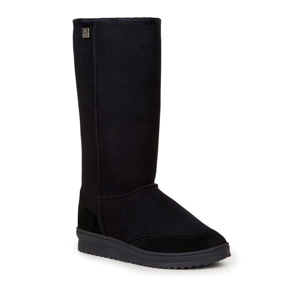 Emu Platinum Outback Hi Stiefel Damen Schwarz Deutschland ZBW280153