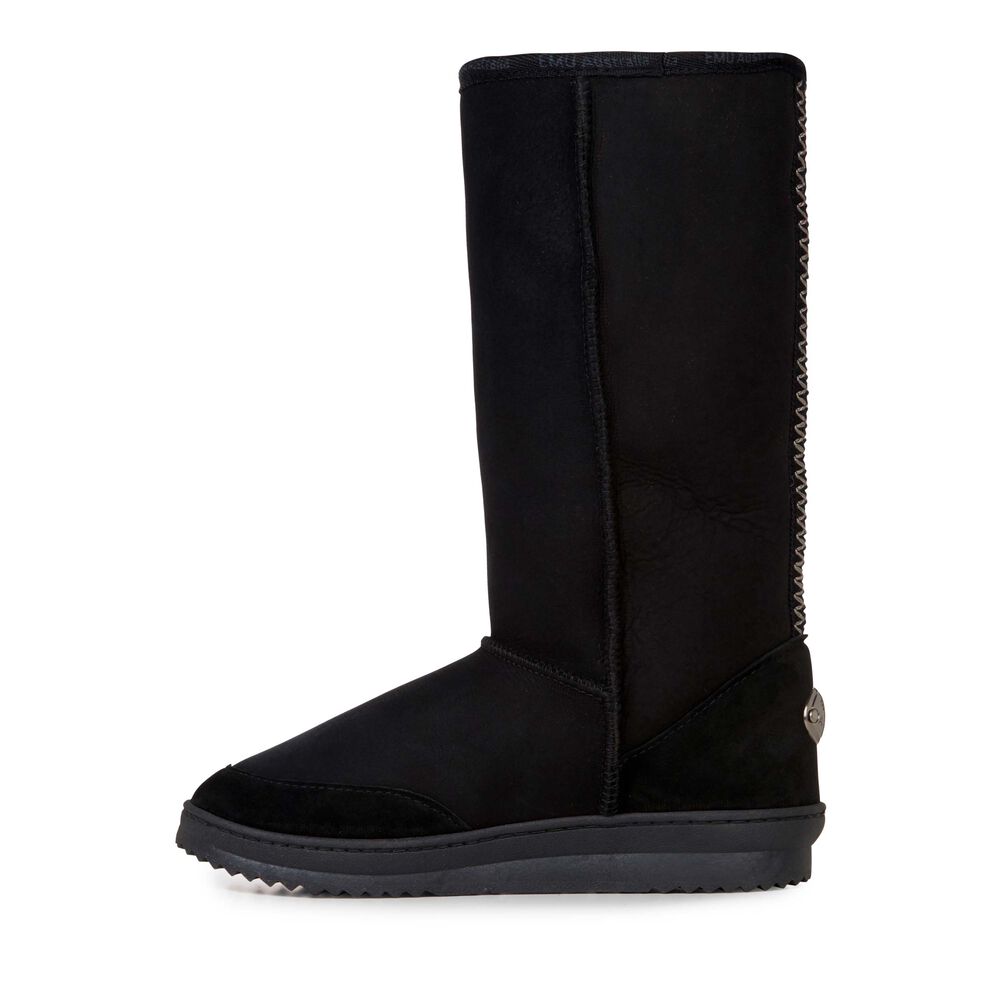 Emu Platinum Outback Hi Stiefel Damen Schwarz Deutschland ZBW280153