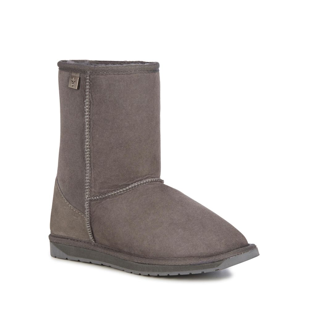 Emu Platinum Stinger Lo Stiefel Damen Tiefesgrau Deutschland XCR395104