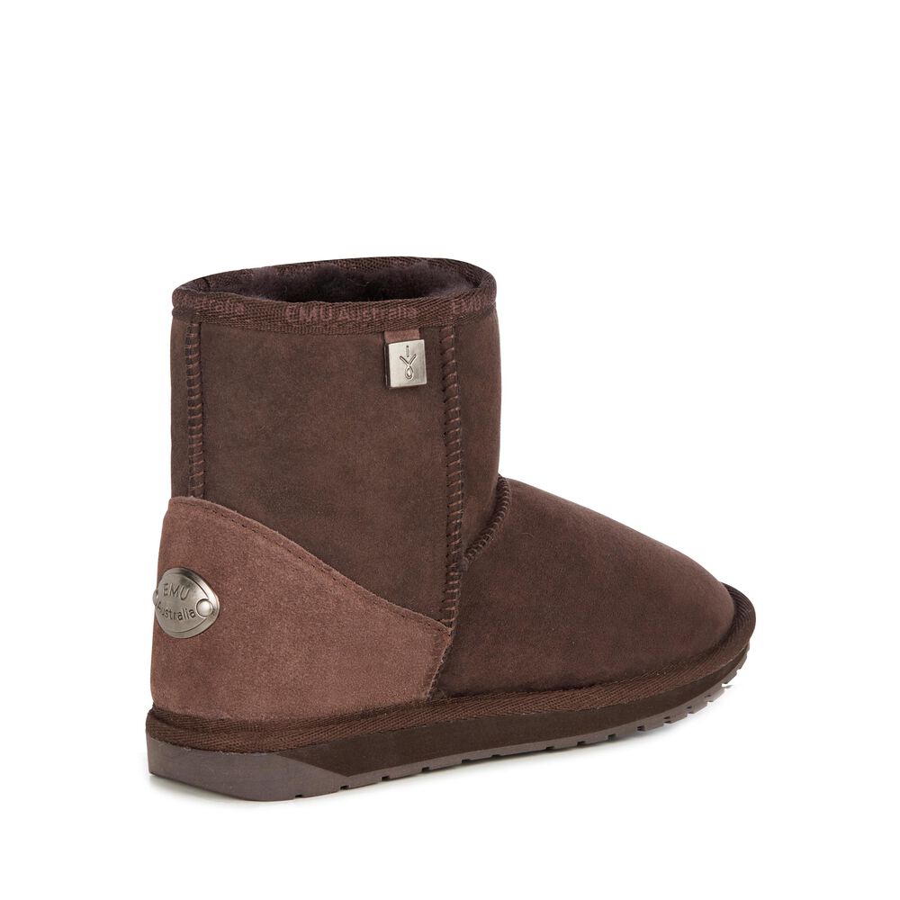 Emu Platinum Stinger Mini Stiefel Damen Schokolade Deutschland GVU201586