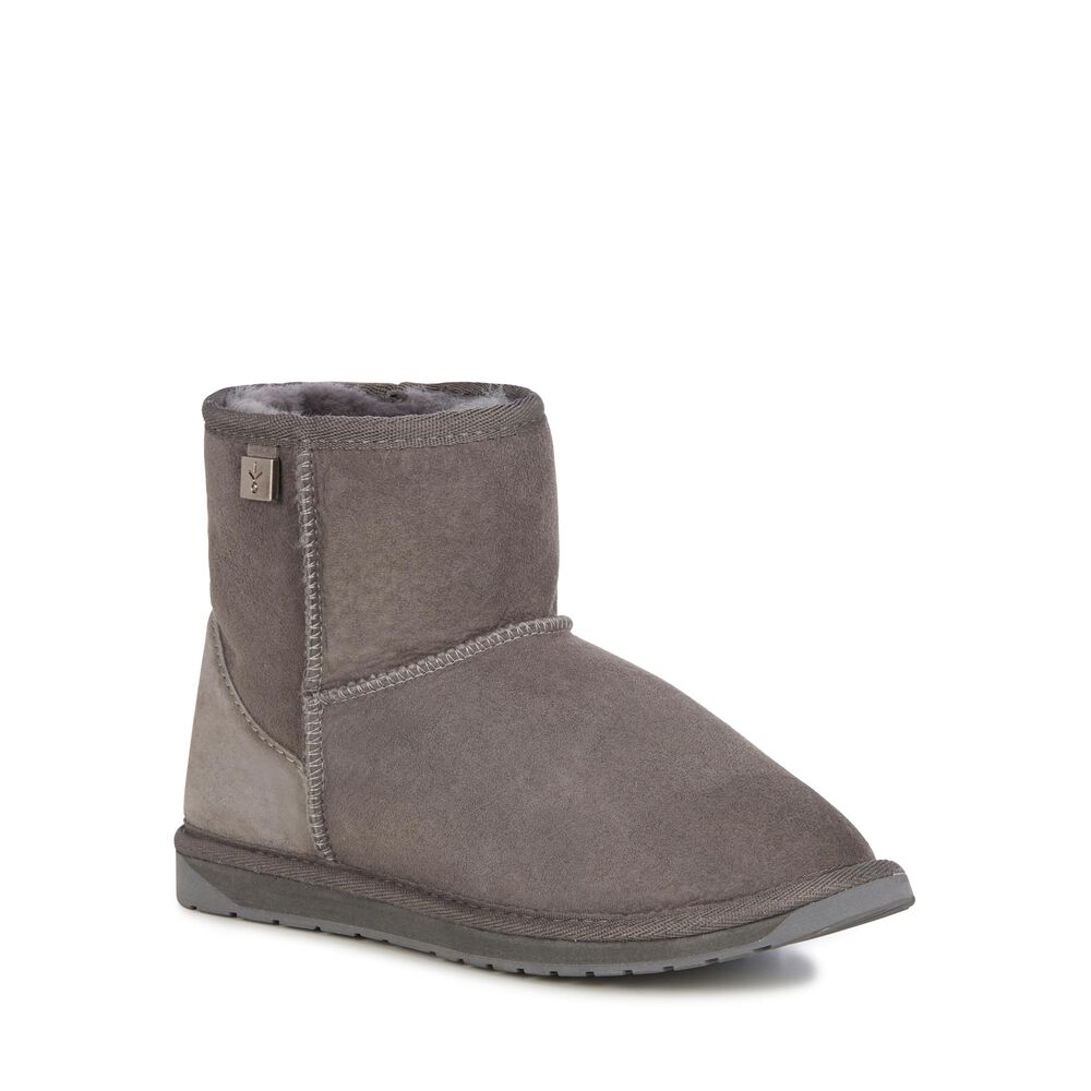 Emu Platinum Stinger Mini Stiefel Herren Tiefesgrau Deutschland MEW694025