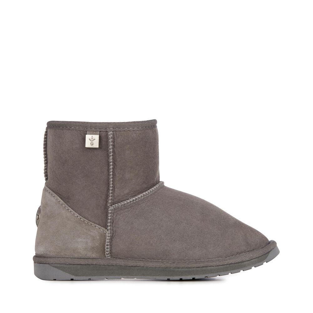 Emu Platinum Stinger Mini Stiefel Herren Tiefesgrau Deutschland MEW694025