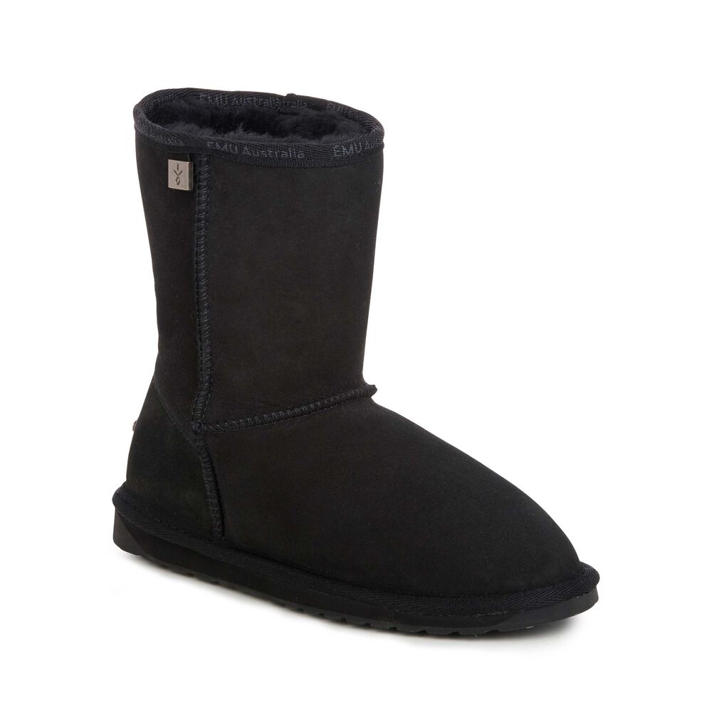 Emu Platinum Stinger Slim Lo Stiefel Damen Schwarz Deutschland FCD723154