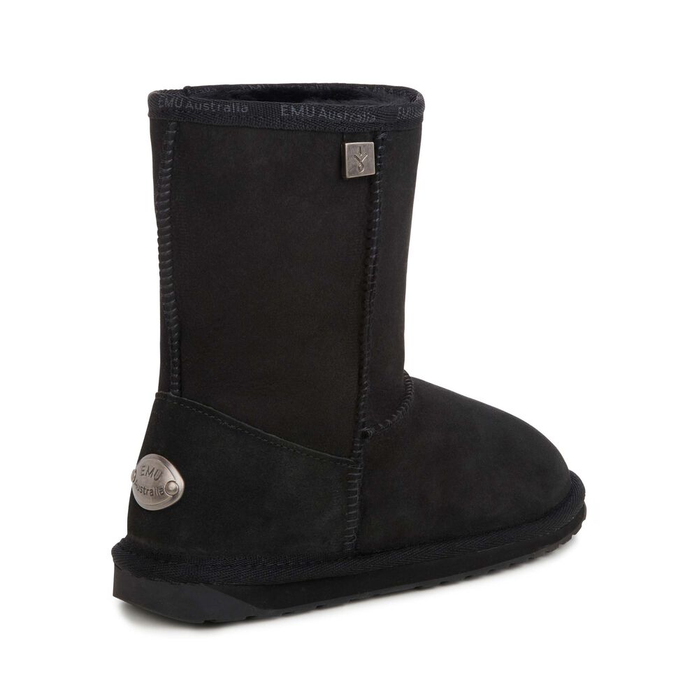 Emu Platinum Stinger Slim Lo Stiefel Damen Schwarz Deutschland FCD723154