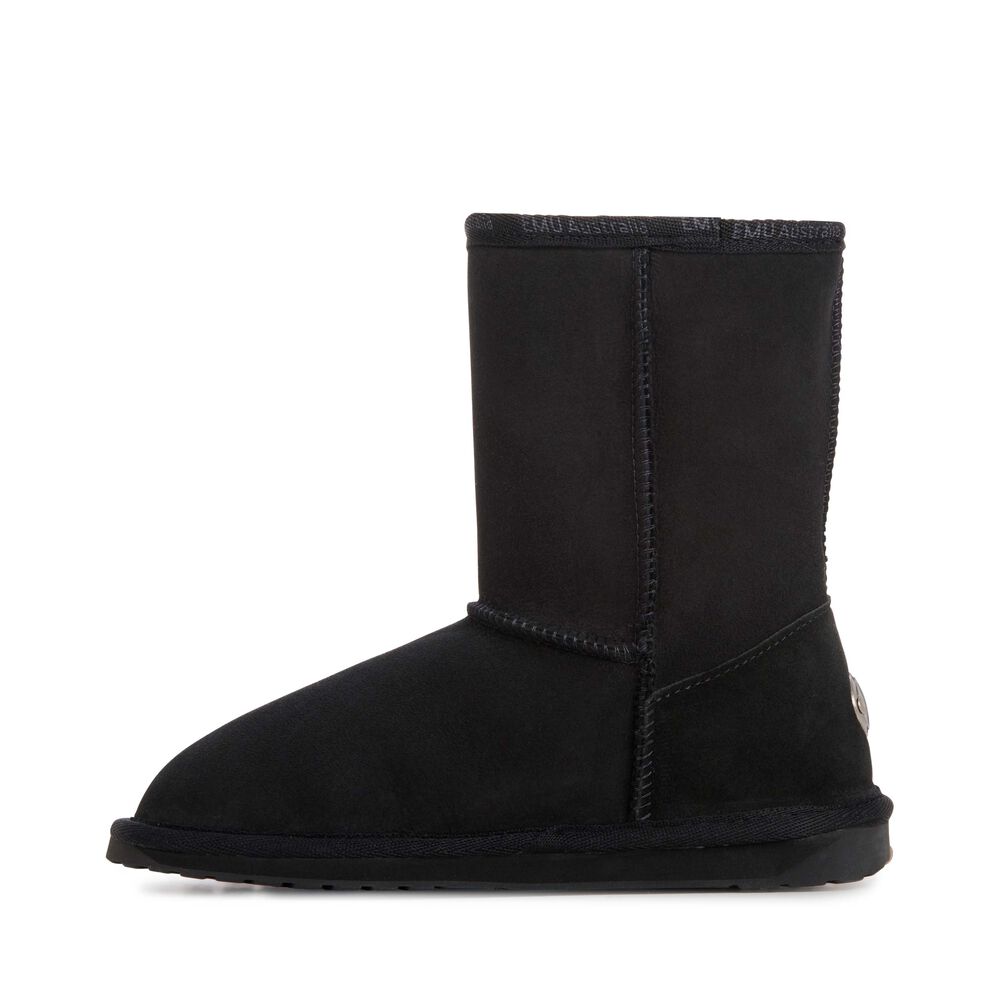 Emu Platinum Stinger Slim Lo Stiefel Damen Schwarz Deutschland FCD723154