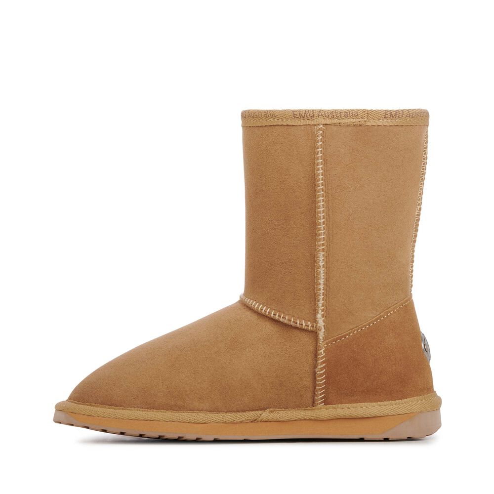 Emu Platinum Stinger Slim Lo Stiefel Damen Braun Deutschland FXK180593