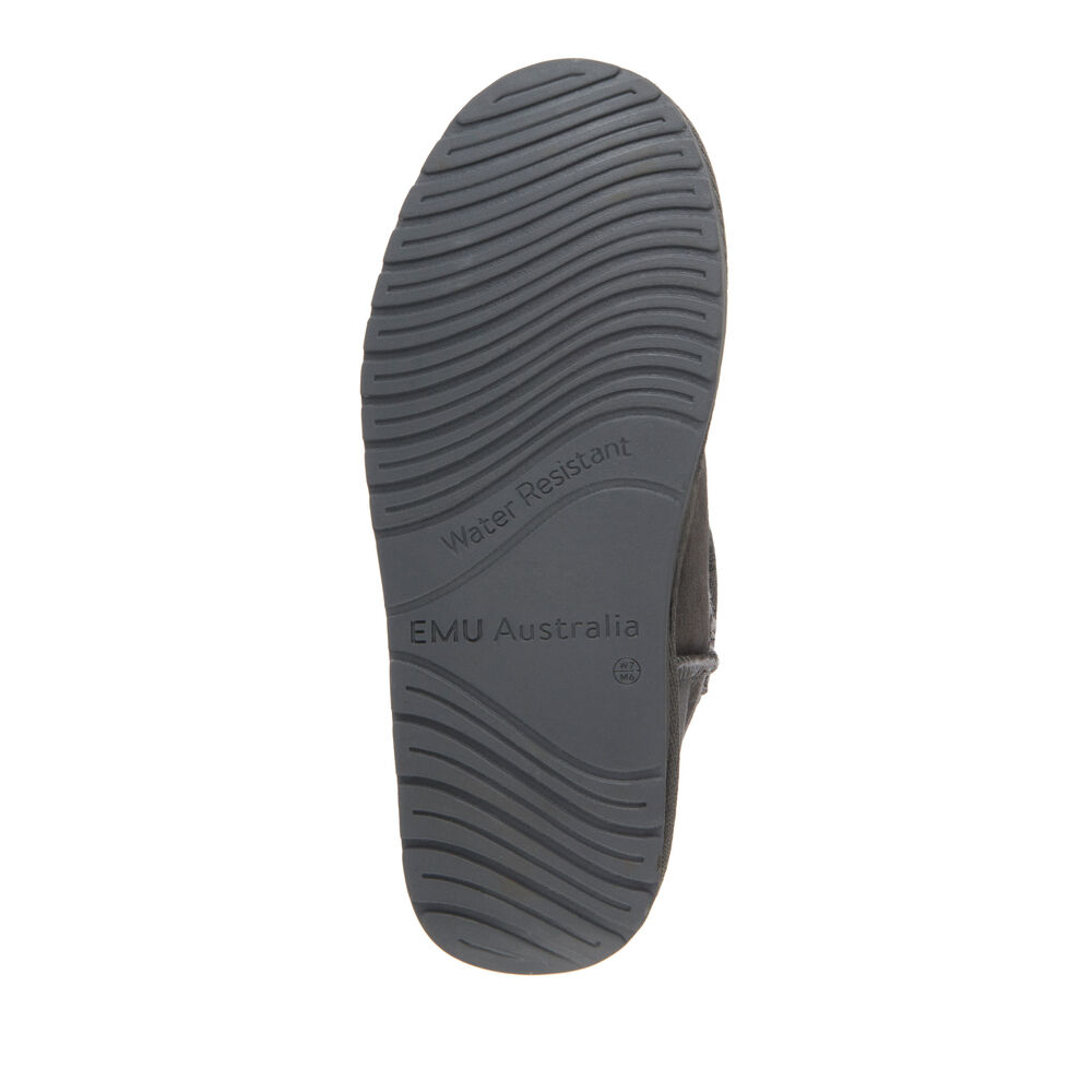 Emu Platinum Stinger Slim Lo Stiefel Damen Tiefesgrau Deutschland YET170569