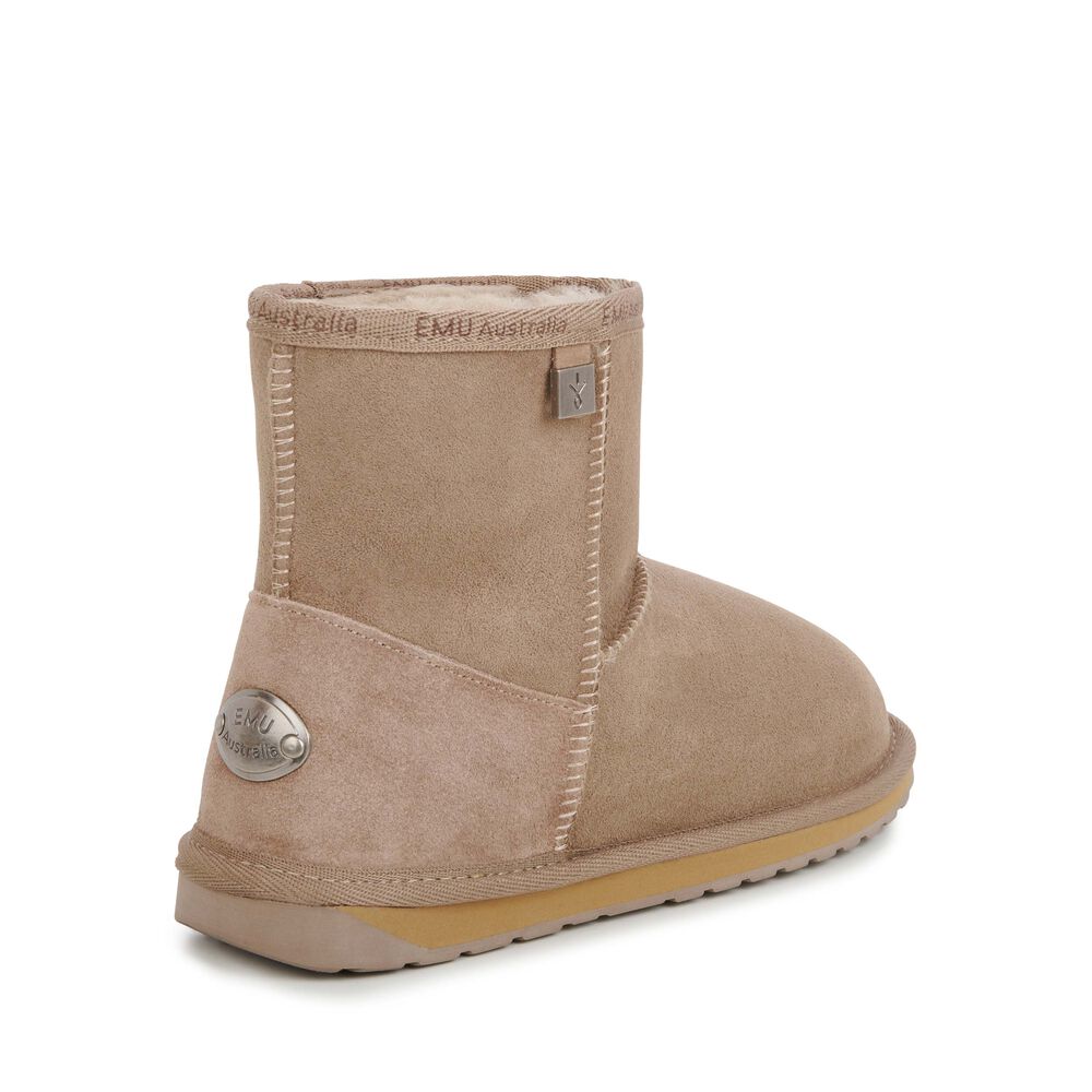 Emu Platinum Stinger Slim Mini Stiefel Damen Khaki Deutschland JYM758631