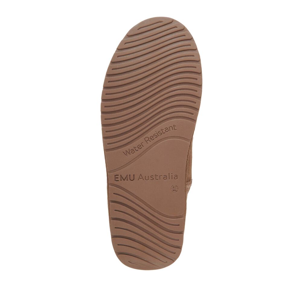 Emu Platinum Stinger Slim Mini Stiefel Damen Khaki Deutschland JYM758631