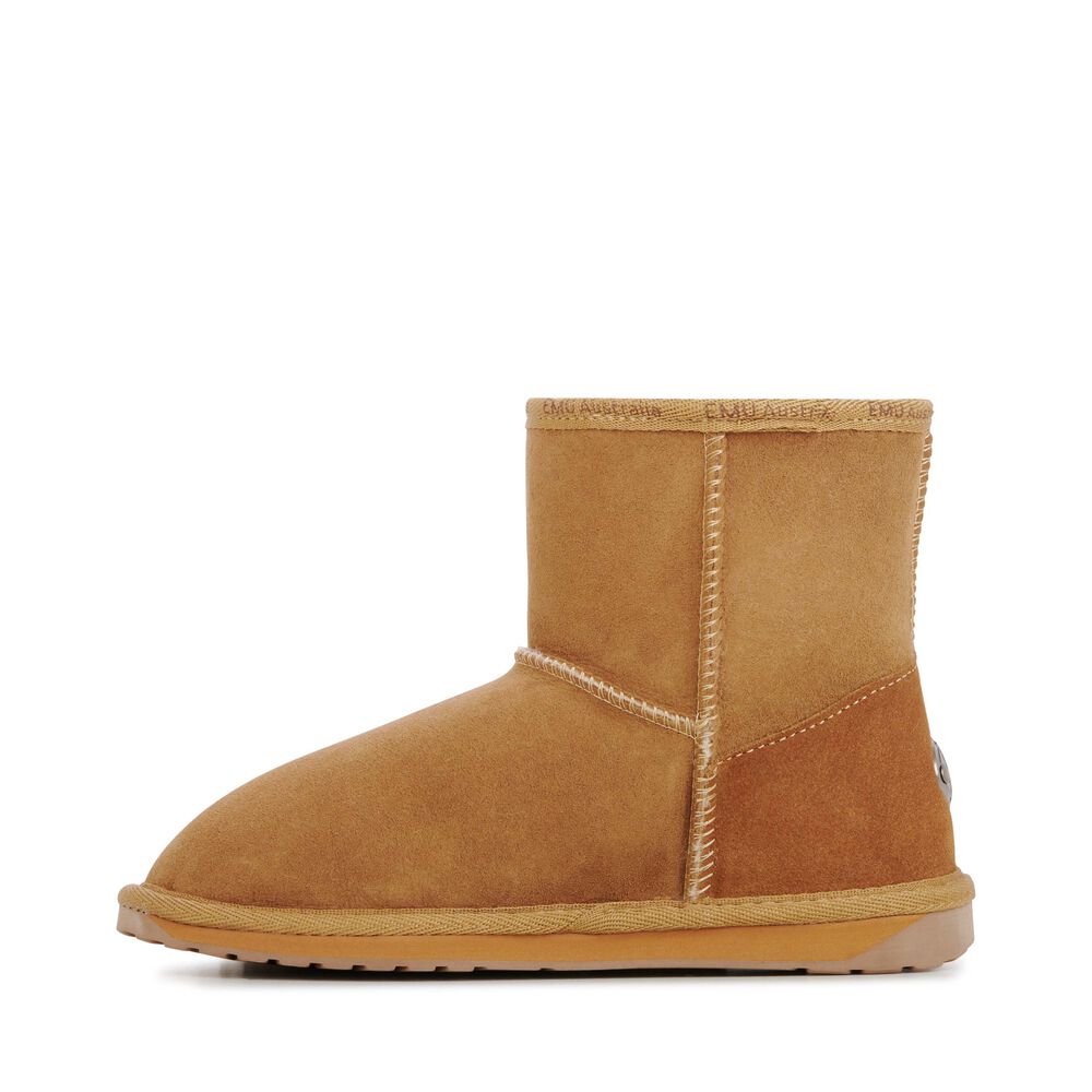 Emu Platinum Stinger Slim Mini Stiefel Damen Braun Deutschland RPZ532746