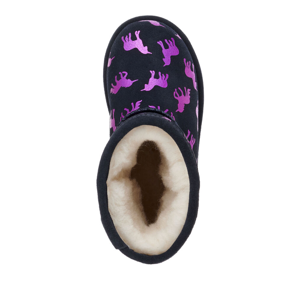 Emu Rainbow Unicorn Brumby Stiefel Kinder Navy Deutschland AQP958236