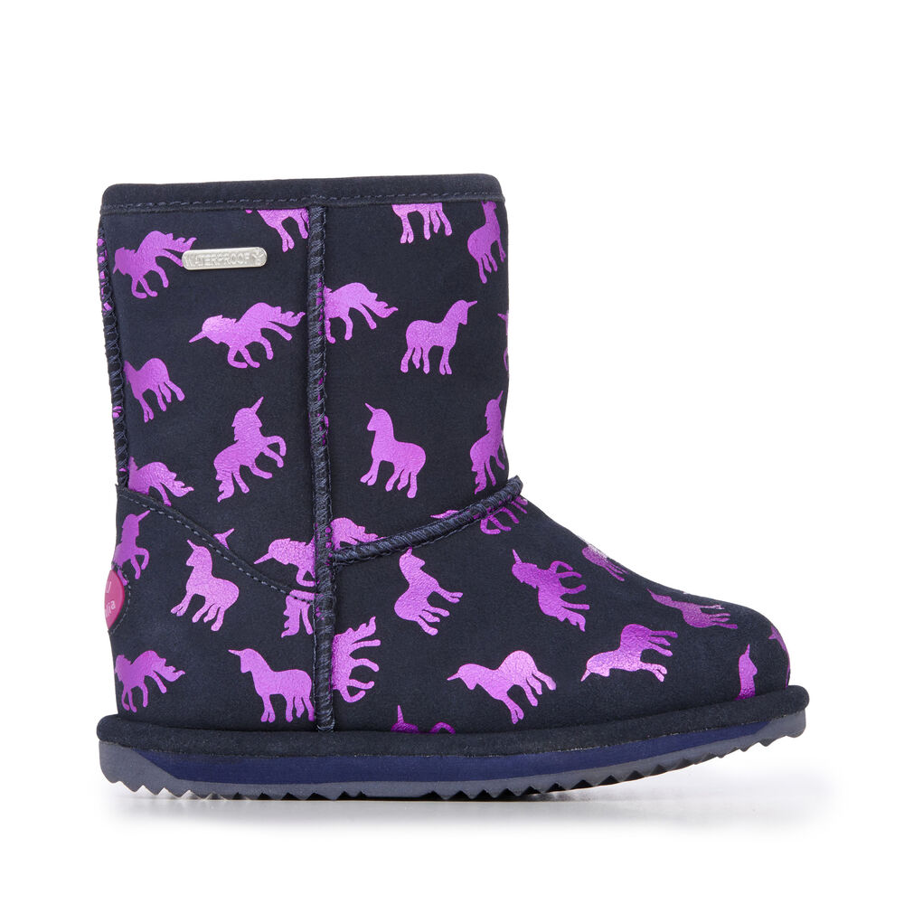 Emu Rainbow Unicorn Brumby Stiefel Kinder Navy Deutschland AQP958236