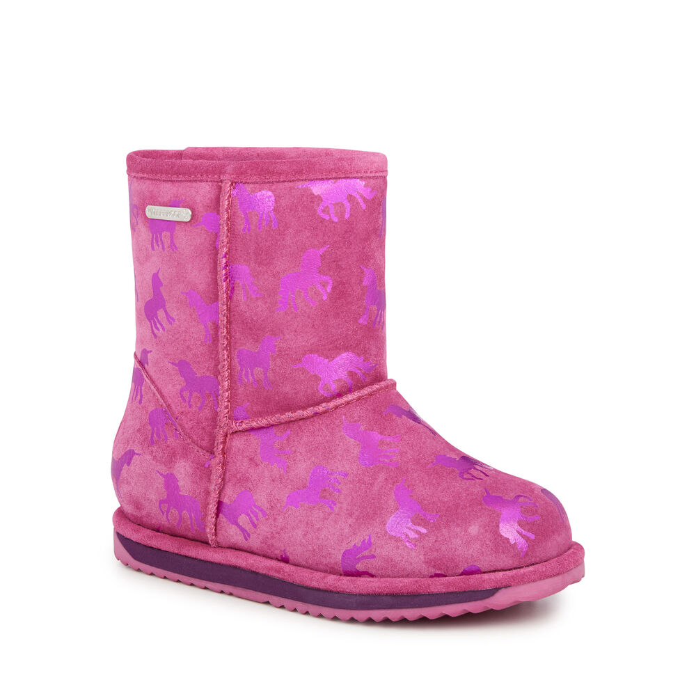 Emu Rainbow Unicorn Brumby Stiefel Kinder Tiefesrosa Deutschland ULD016843