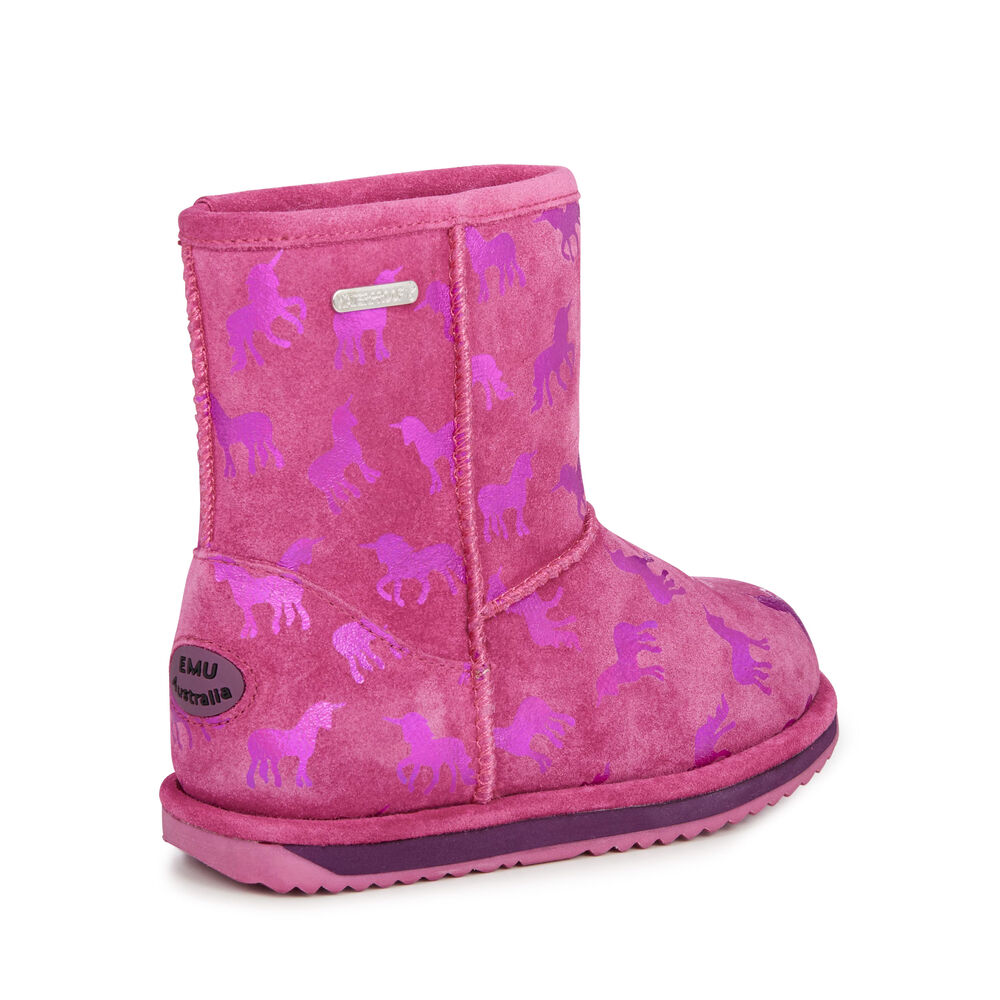 Emu Rainbow Unicorn Brumby Stiefel Kinder Tiefesrosa Deutschland ULD016843