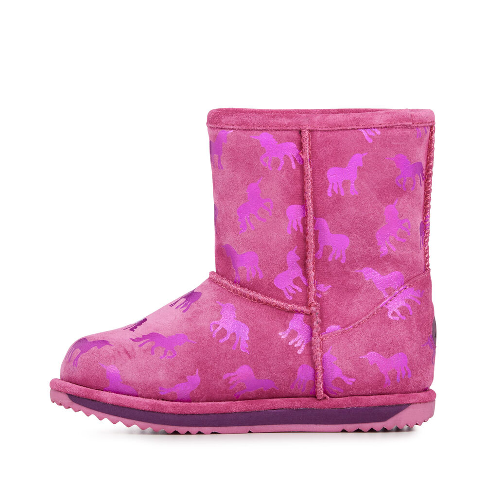 Emu Rainbow Unicorn Brumby Stiefel Kinder Tiefesrosa Deutschland ULD016843