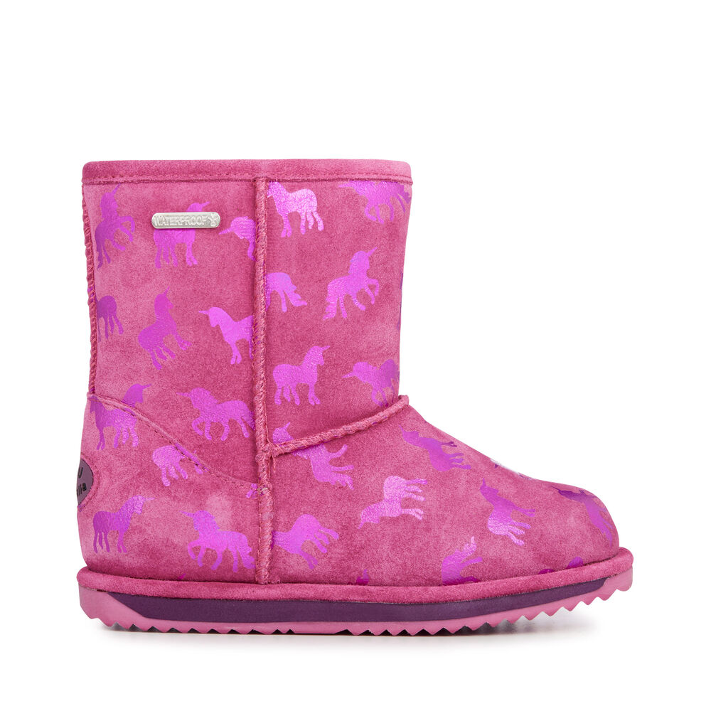 Emu Rainbow Unicorn Brumby Stiefel Kinder Tiefesrosa Deutschland ULD016843
