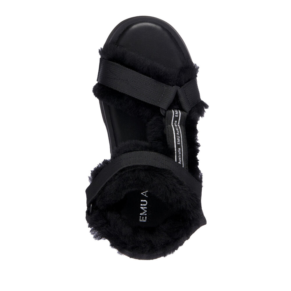 Emu Raven Sandalen Damen Schwarz Deutschland LIT536948