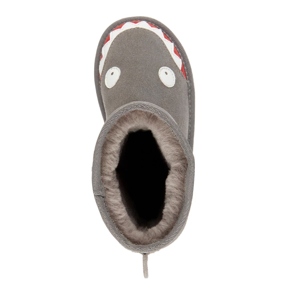 Emu Shark Stiefel Kinder Grau Deutschland MIR573981