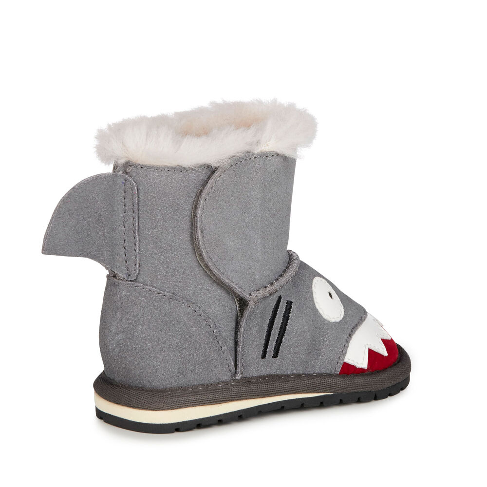 Emu Shark Walker Babies Stiefel Kinder Grau Deutschland BXN358102