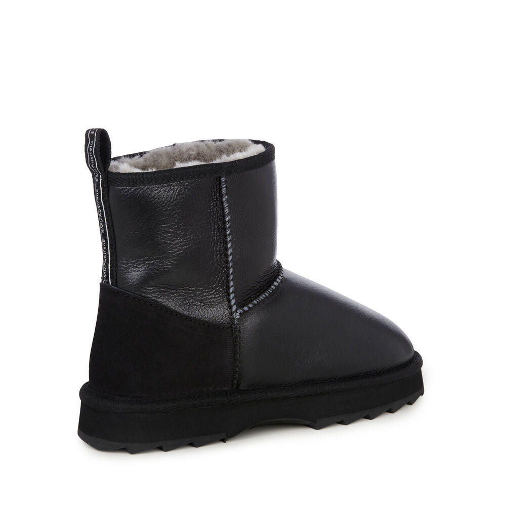 Emu Sharky Mini Town Stiefel Damen Schwarz Deutschland WGN052847