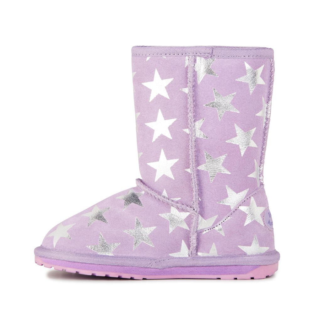 Emu Starry Night Stiefel Kinder Lavendel Deutschland SNU521074