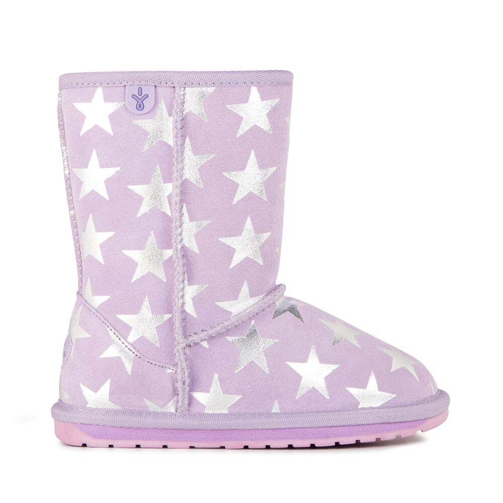 Emu Starry Night Stiefel Kinder Lavendel Deutschland SNU521074