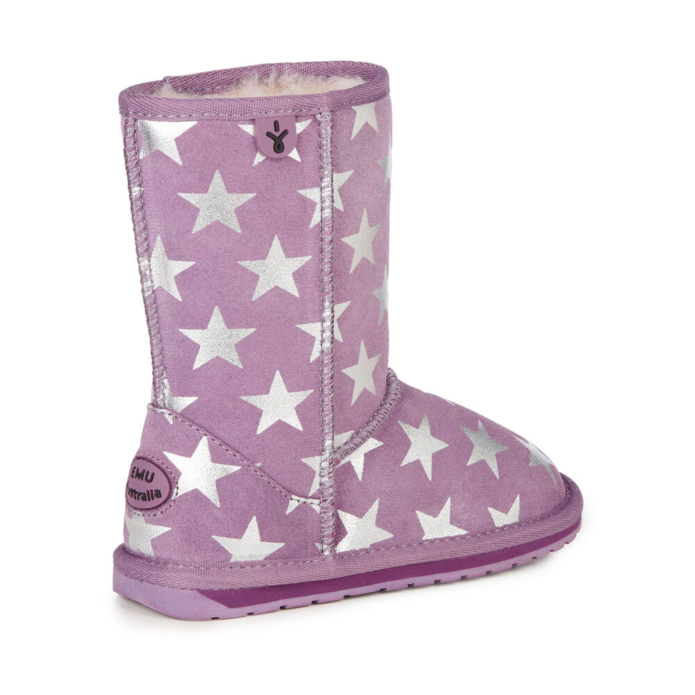 Emu Starry Night Stiefel Kinder Lila Deutschland ANX401985