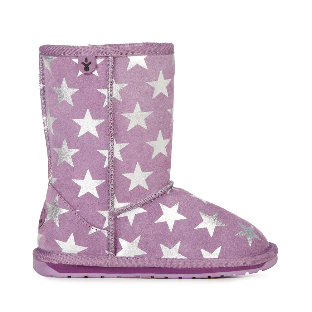 Emu Starry Night Stiefel Kinder Lila Deutschland ANX401985
