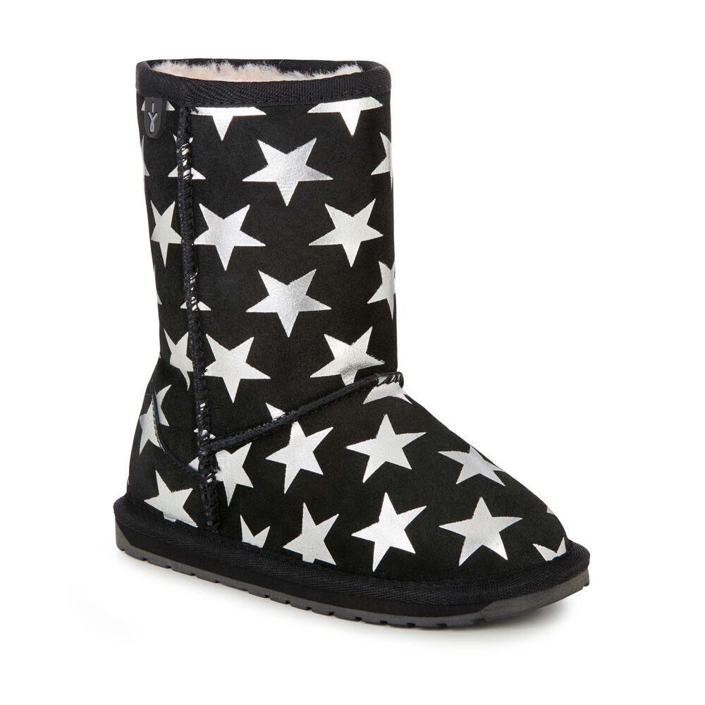 Emu Starry Night Stiefel Kinder Schwarz Deutschland KVR047321