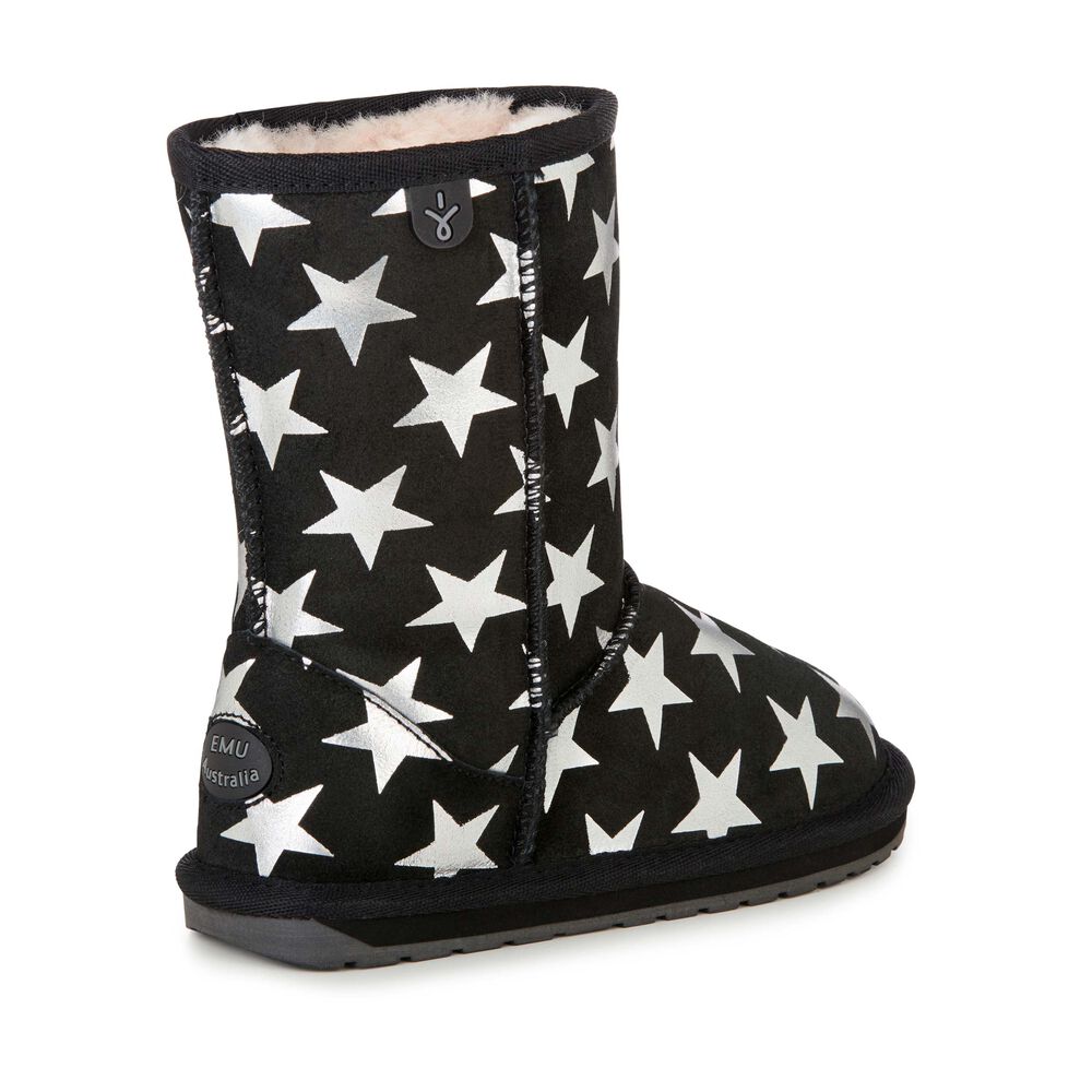 Emu Starry Night Stiefel Kinder Schwarz Deutschland KVR047321