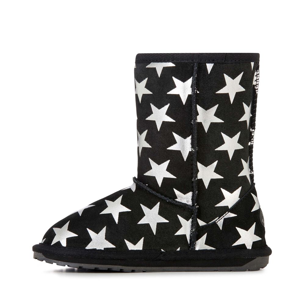 Emu Starry Night Stiefel Kinder Schwarz Deutschland KVR047321