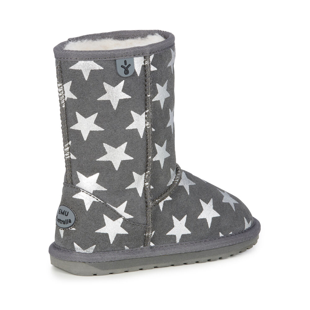 Emu Starry Night Stiefel Kinder Tiefesgrau Deutschland ILP871950