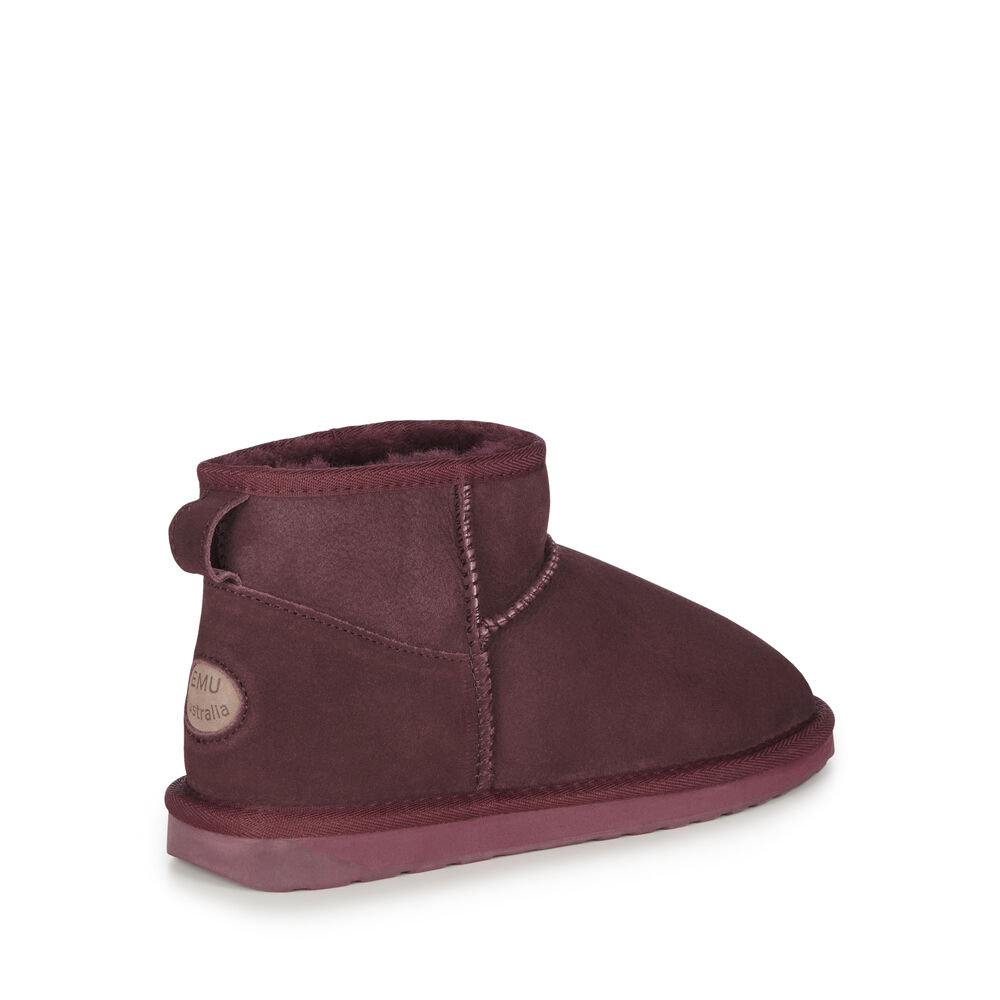 Emu Stinger Micro Stiefel Damen Bordeaux Deutschland CBA620419