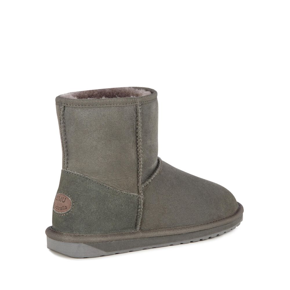 Emu Stinger Mini Stiefel Damen Tiefesgrau Deutschland KDE238679