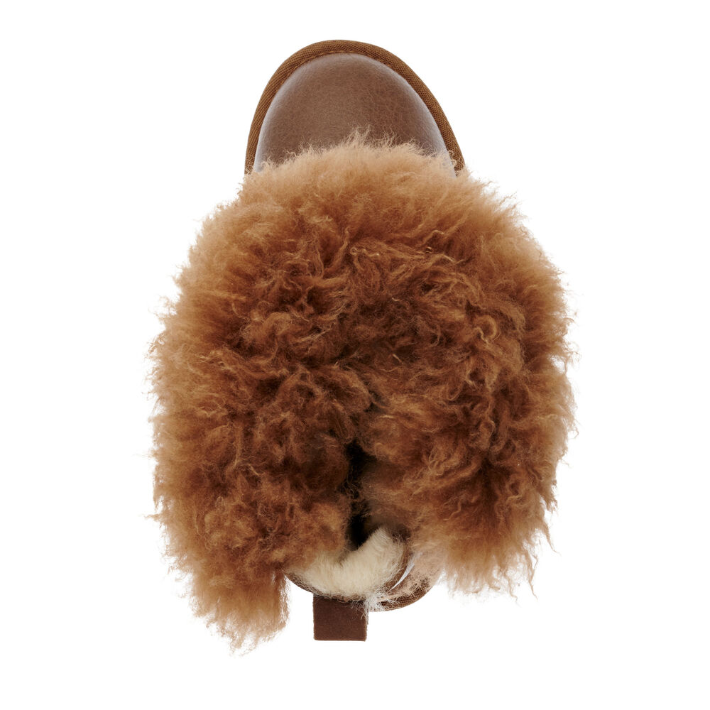Emu Teddy Wurren Stiefel Damen Braun Deutschland FKD439650