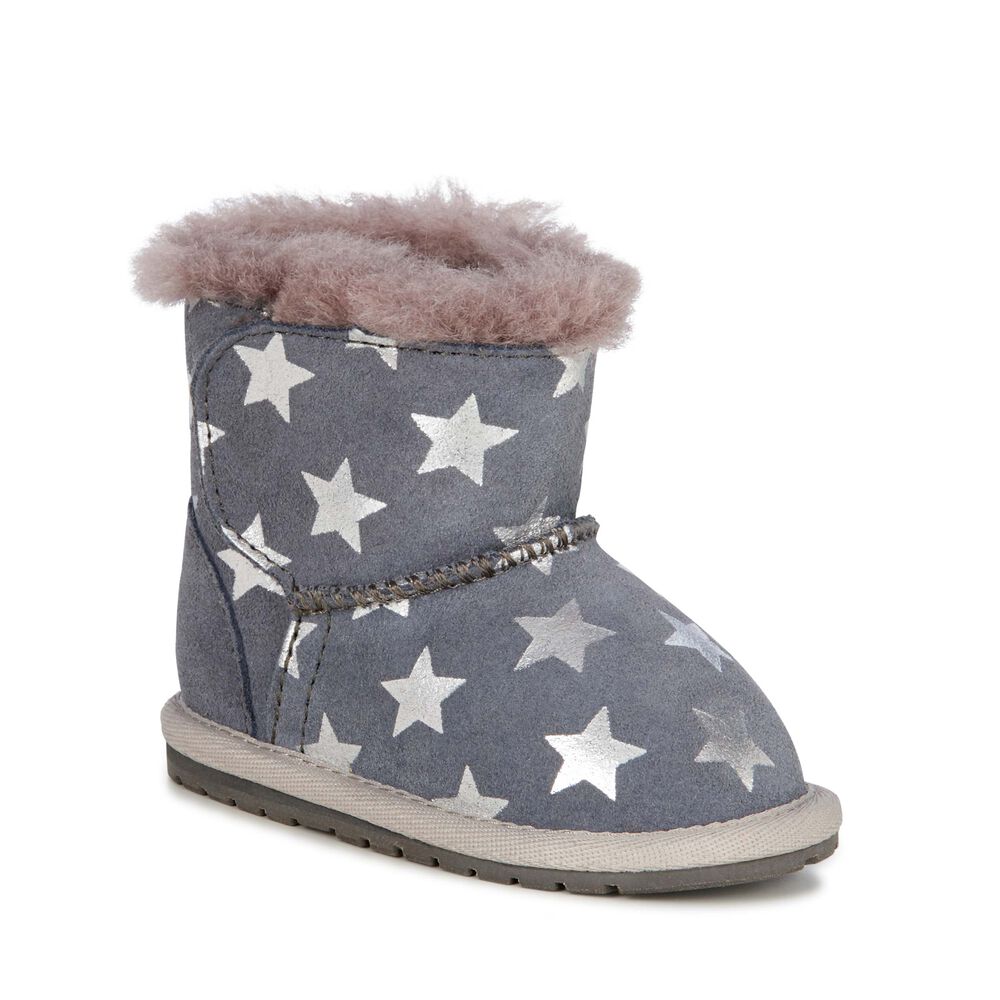 Emu Toddle Starry Night Babies Stiefel Kinder Tiefesgrau Deutschland EWX507968