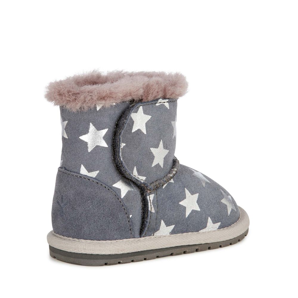Emu Toddle Starry Night Babies Stiefel Kinder Tiefesgrau Deutschland EWX507968