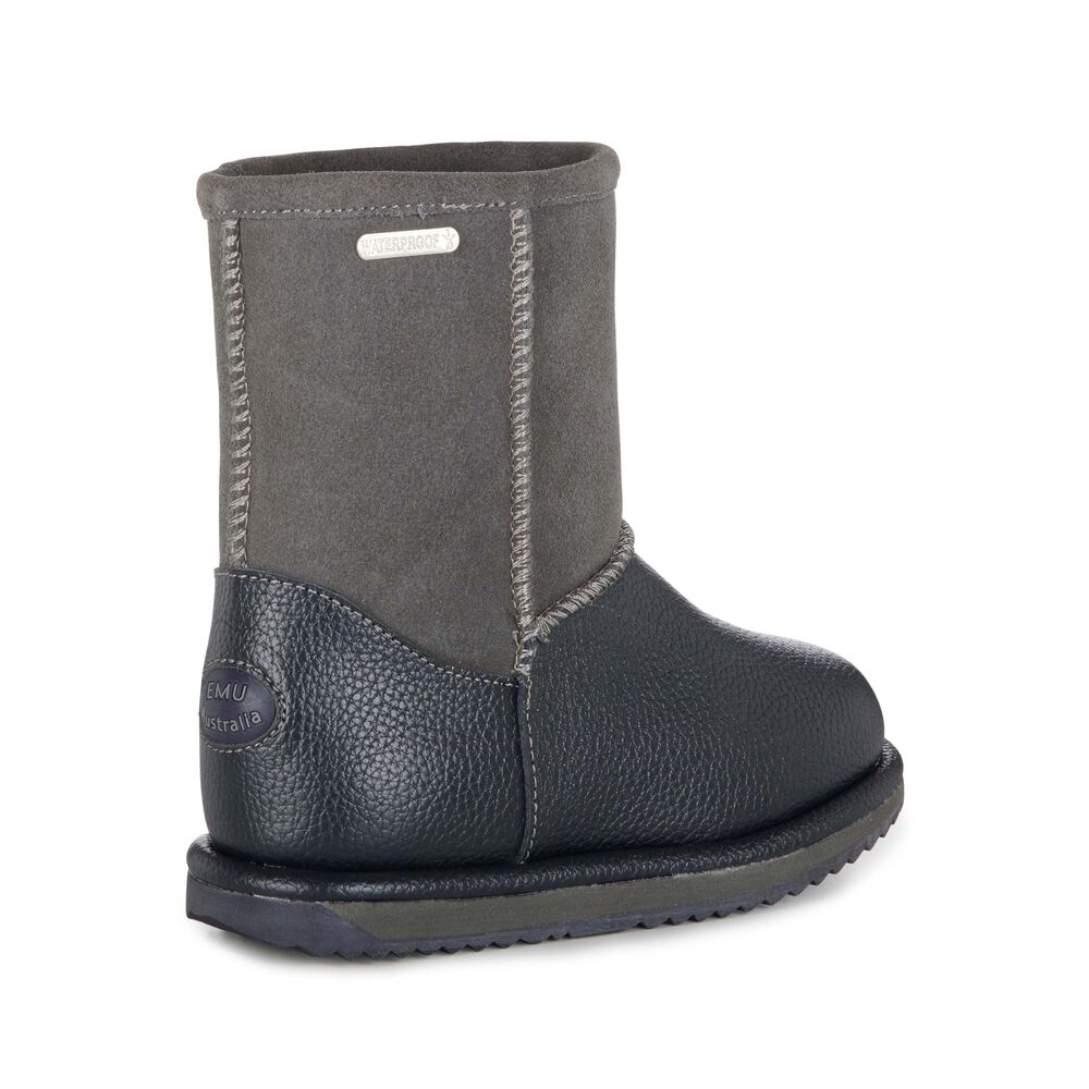 Emu Trigg Stiefel Kinder Tiefesgrau Deutschland XEQ178054