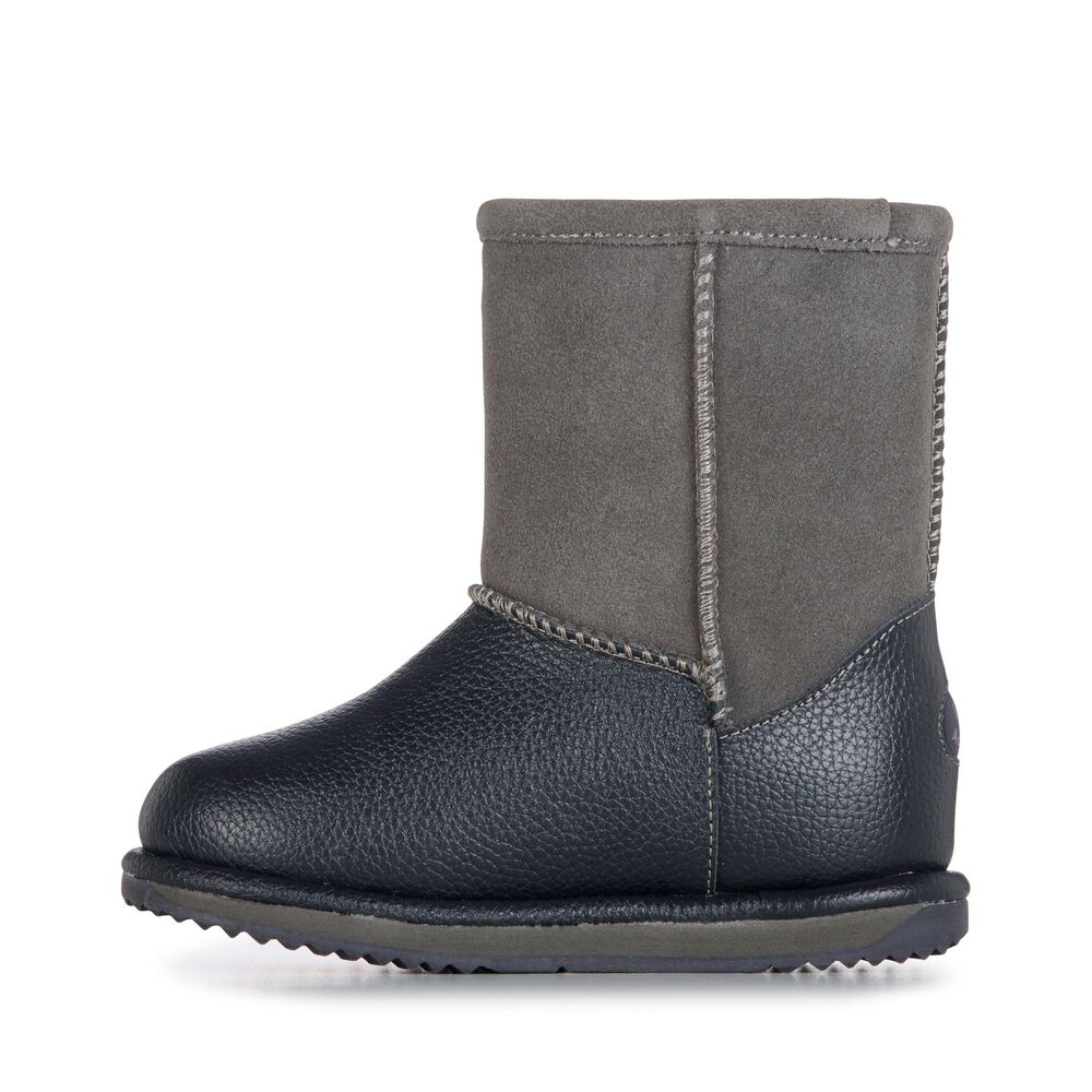 Emu Trigg Stiefel Kinder Tiefesgrau Deutschland XEQ178054