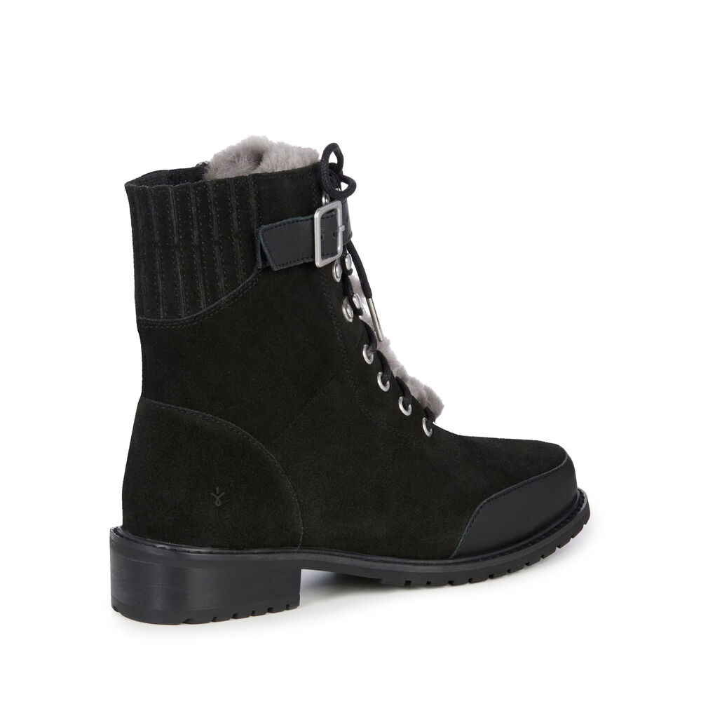 Emu Waldron Mix Stiefel Damen Schwarz Deutschland FDN465713