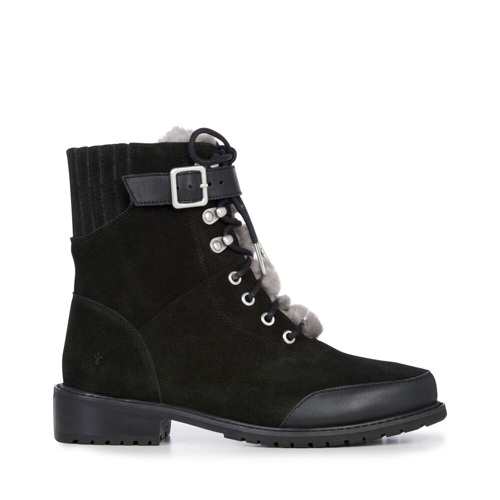 Emu Waldron Mix Stiefel Damen Schwarz Deutschland FDN465713