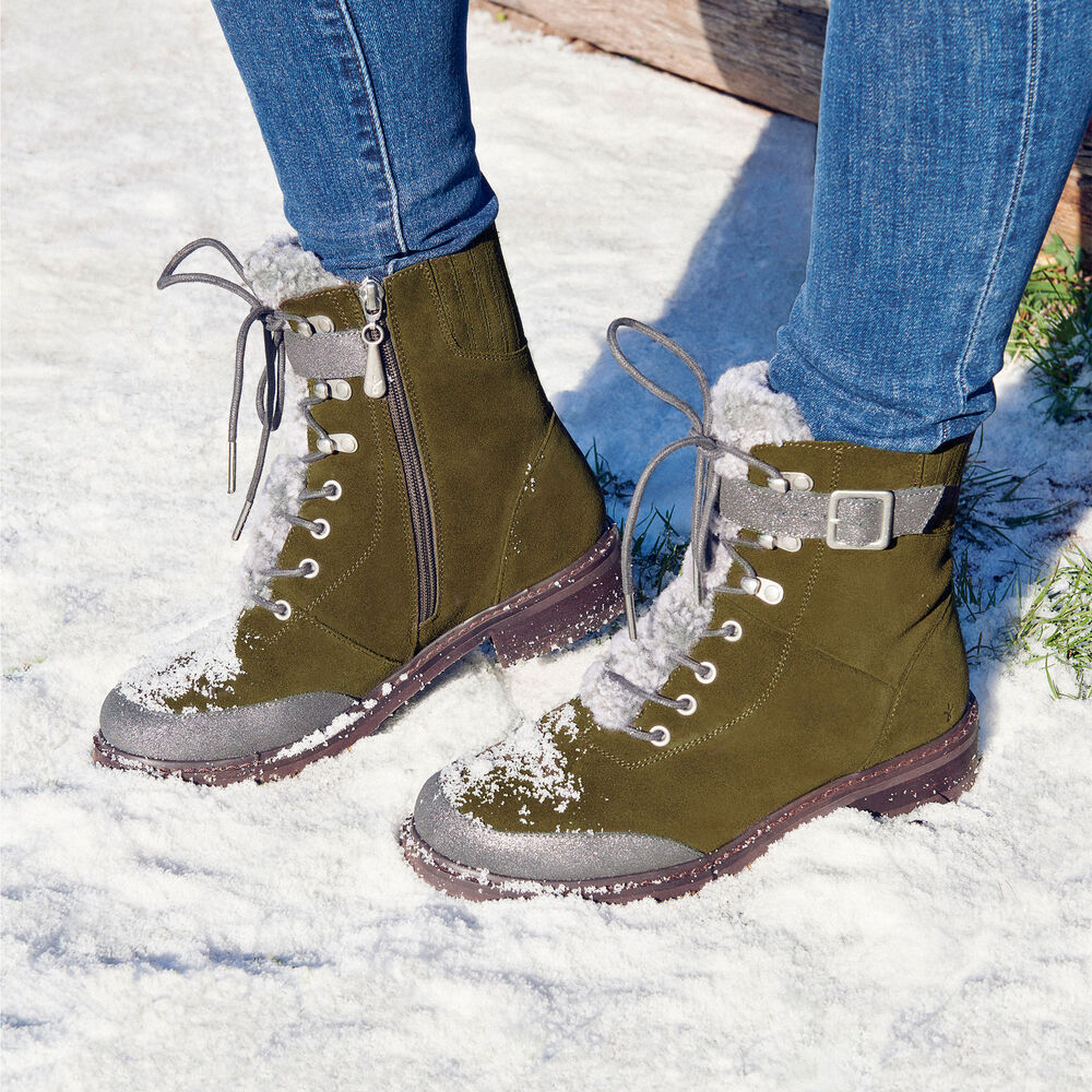Emu Waldron Stiefel Damen Dunkelolivgrün Deutschland ESD250318