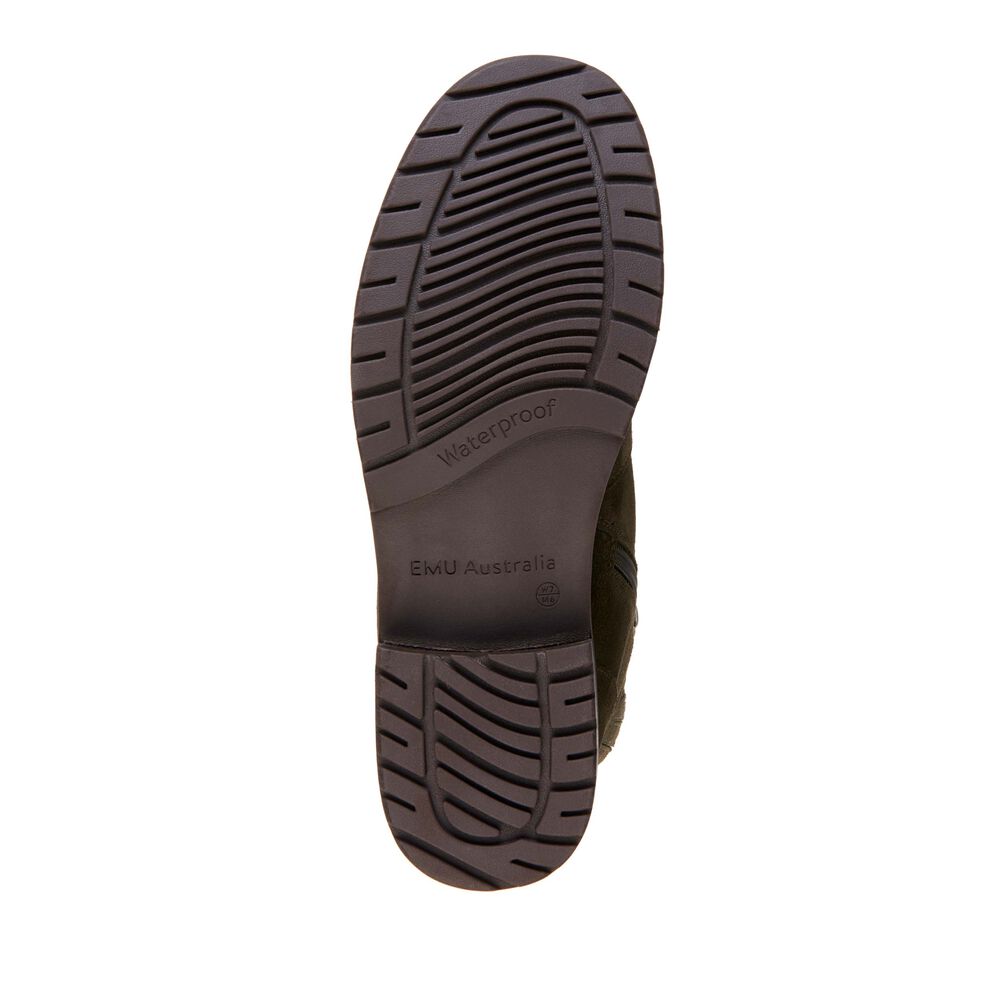 Emu Waldron Stiefel Damen Dunkelolivgrün Deutschland ESD250318