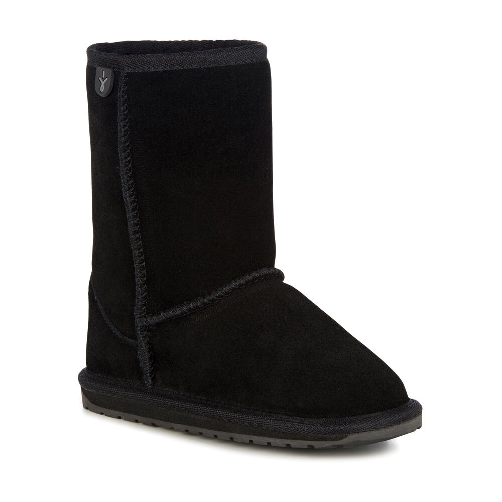 Emu Wallaby Lo Stiefel Kinder Schwarz Deutschland SIO295076