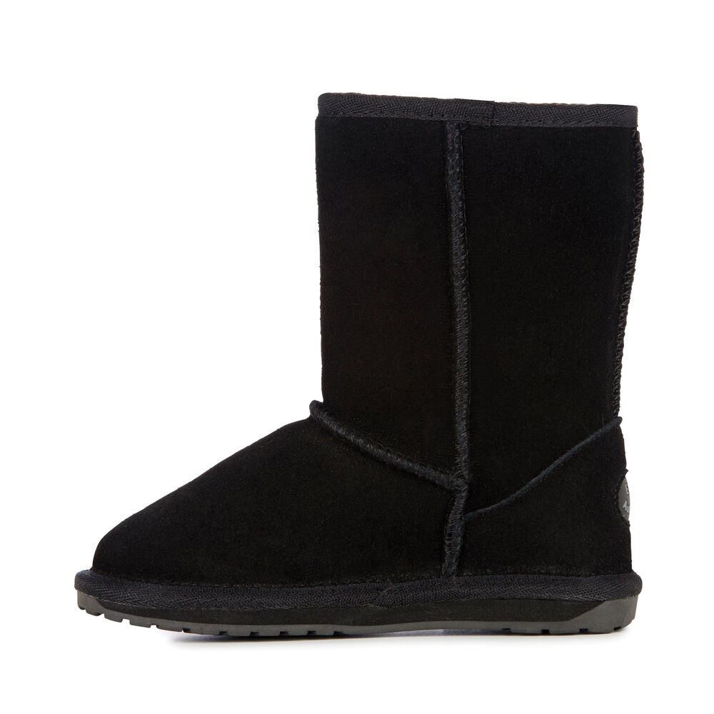 Emu Wallaby Lo Stiefel Kinder Schwarz Deutschland SIO295076