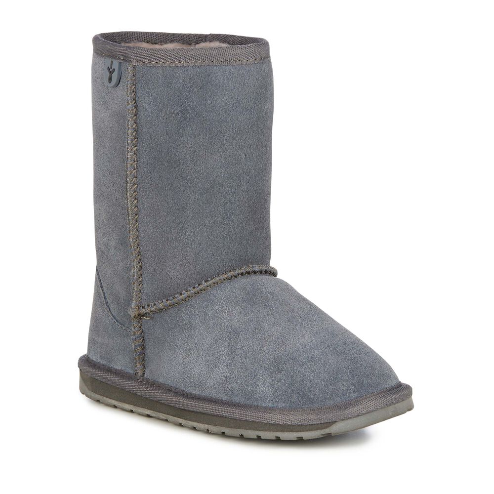 Emu Wallaby Lo Stiefel Kinder Tiefesgrau Deutschland NBG768104
