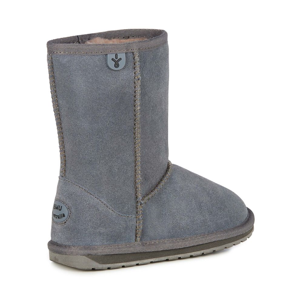 Emu Wallaby Lo Stiefel Kinder Tiefesgrau Deutschland NBG768104